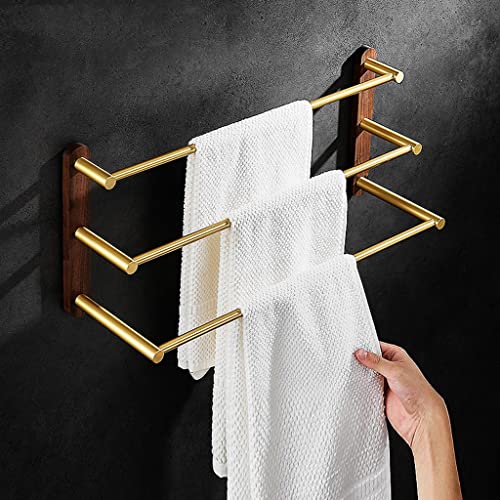 Porte-serviettes solide structure multicouche au design moderne pour intérieur soigné - 4