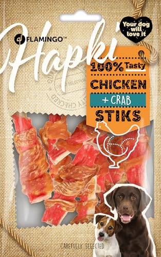 Flamingo HAPKI PALITO con Cangrejo Y Pollo 85G