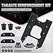 Oversized Spare Tire Tailgate Reinforcement Kit for 18-23 Jeep Wrangler JL 82215356AB 82215356AC Carrier Tire Mounting Bracket Hinge Kit/Enhance Spare Tire Mounting Bracket