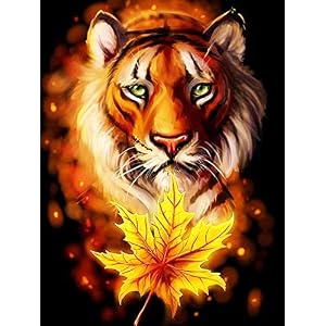 Tigre bordado de diamantes 5D DIY pintura de diamantes cuadro de animal cuadrado completo de diamantes de imitación…