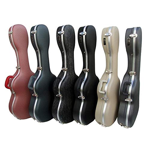 Cibeles, ABS-Koffer für klassische Gitarren Schwarz gestreift