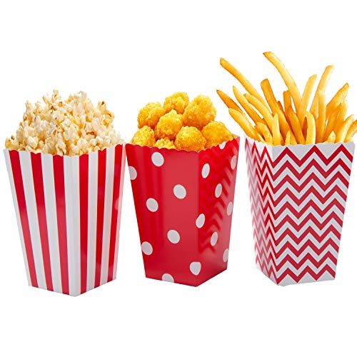Diealles Scatole di Popcorn, 36PCS Contenitori di