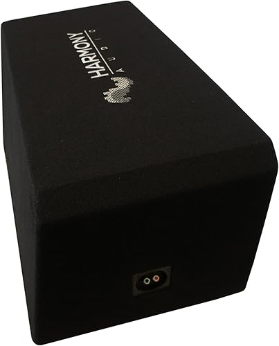 Miniatura 8 de Harmony Audio HA-ML2X12D1 Subwoofer universal dual de 12 pulgadas serie Monolith 3000 W RMS 1 ohmios con ventilación y carga subcaja