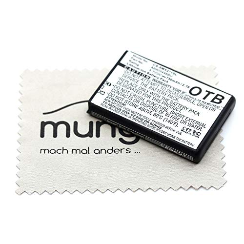 Batterie de Rechange pour Samsung B2710 (remplace la Batterie d'origine AB803446BUC) OTB avec Chiffon de Nettoyage d'écran mungoo Cover