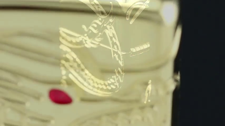 Encendedor Zippo Dragon Chino Gold Plate miniatura 7