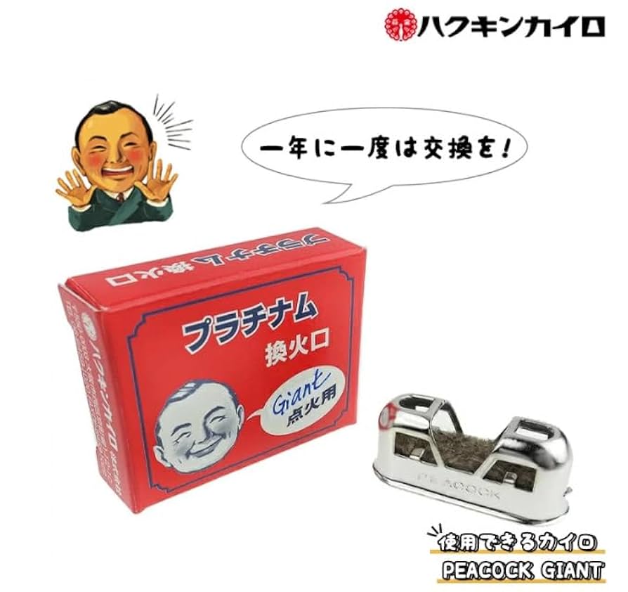ハクキンカイロ 換火口A 完全未使用　完全未開封 三個入り×４　昭和 HAKKIN換火口（STANDARD・mini用 ） と取替綿 STANDARD用 セット