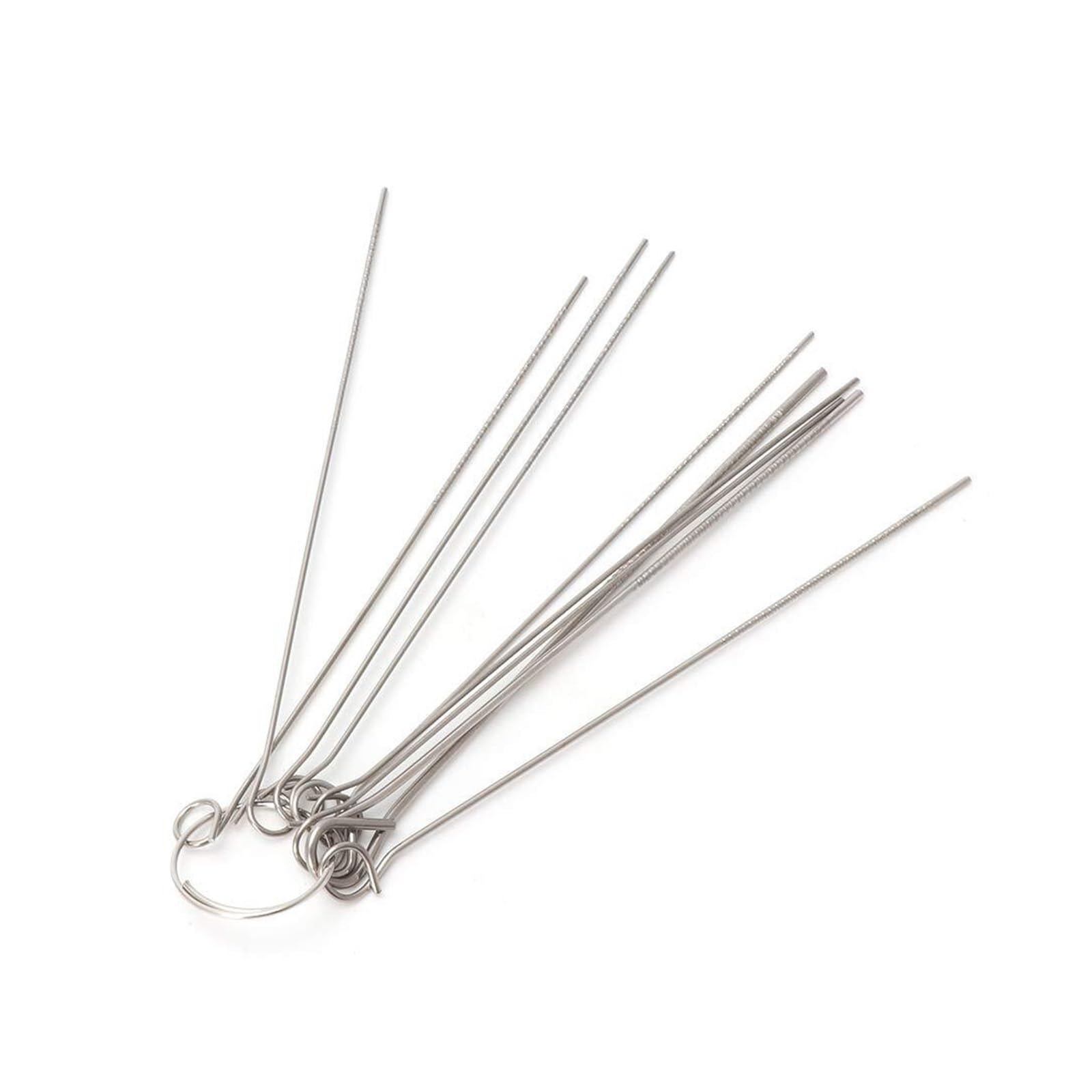 Limes aiguilles de précision 0.6 mm nettoiement buse soudage gaz