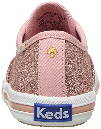 Keds Girls Champion Glitter Crib Fashion Sneakers, Rose Gold, 3 Little Kid Us #TOP2