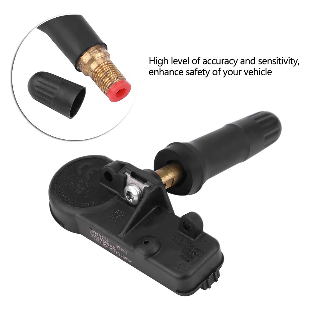 EBTOOLS 56029398AB 4PCS Sensor de monitoreo de presión de neumáticos TPMS para Cherokee