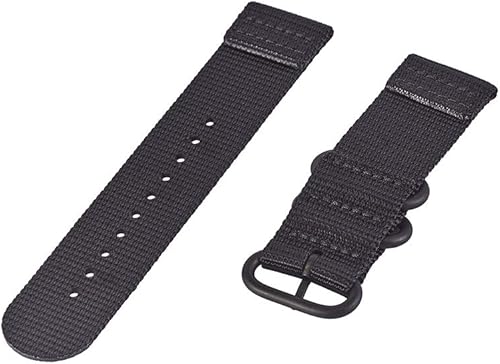 Miniatura 2 de Correa de reloj compatible con Suunto Core, kit de repuesto de correa de lona de nailon tejida de alta calidad, correa deportiva de 0.945 in,
