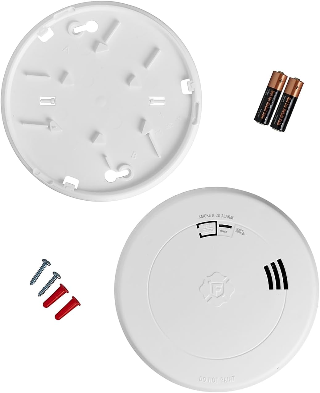 First Alert Voice and Location Alert Battery-Powered Photoelectric Smoke and Carbon Monoxide Detecto