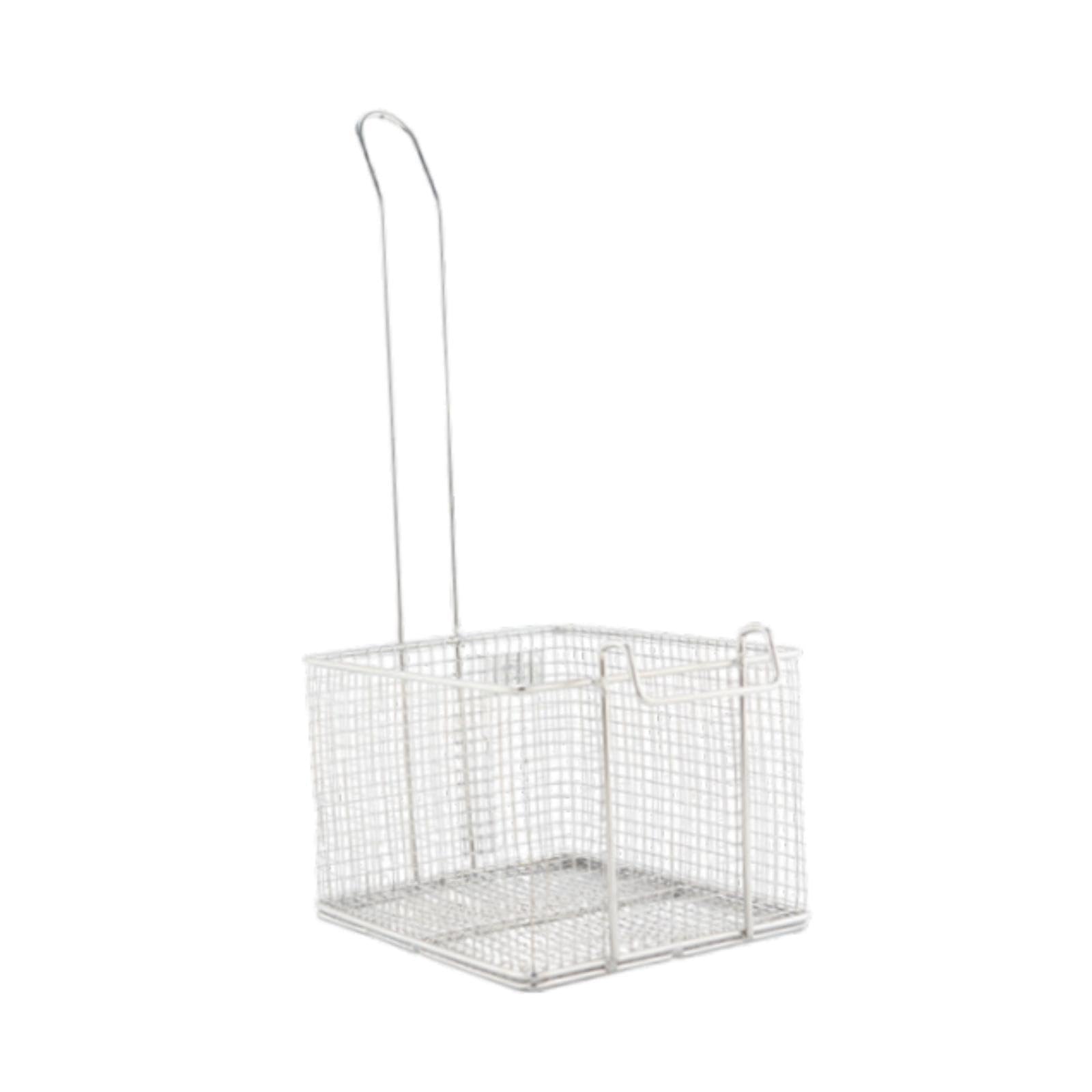 Panier à friture en inox et panier de service pour frites individuel