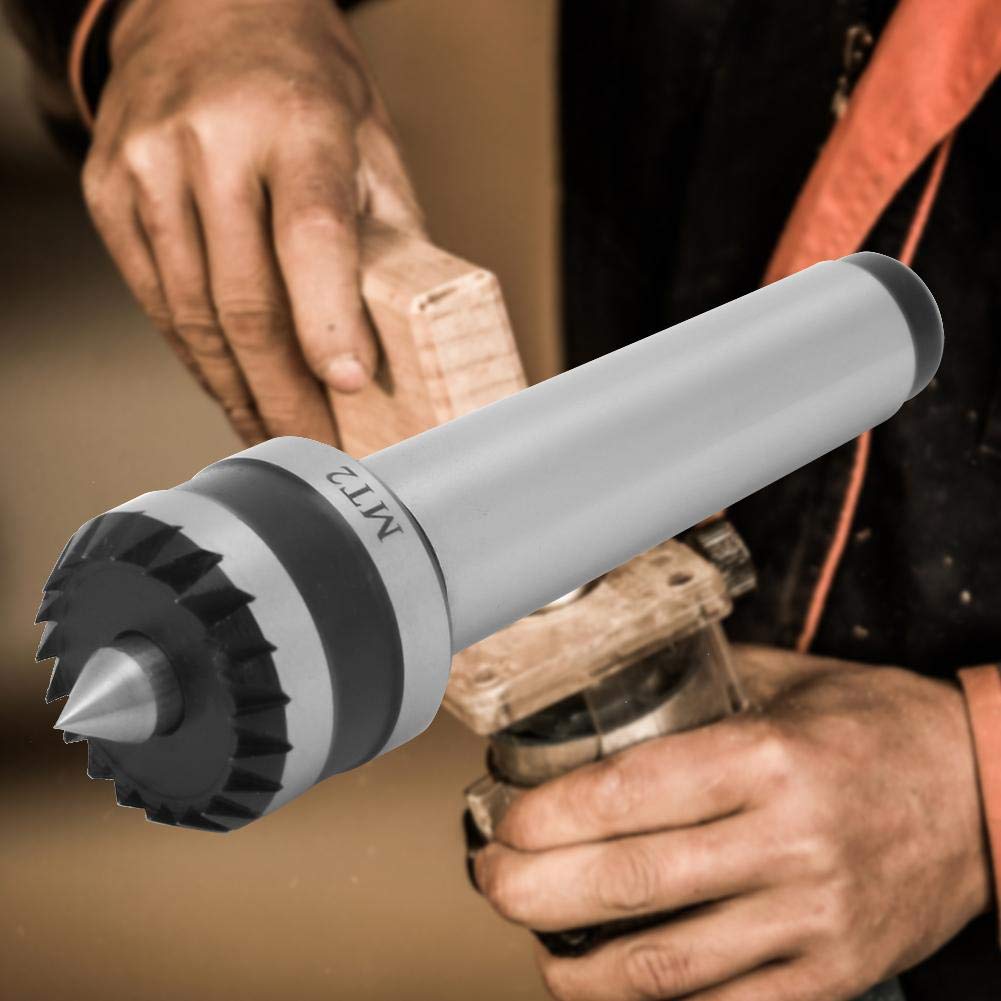 Roulements Haute Vitesse Tour Centre Tournant MT2 - Précision 0.01mm - Pour Tours Métaux - Acier Rapide 55-60HRC Centre Tournant MT2 Précision 0.01mm