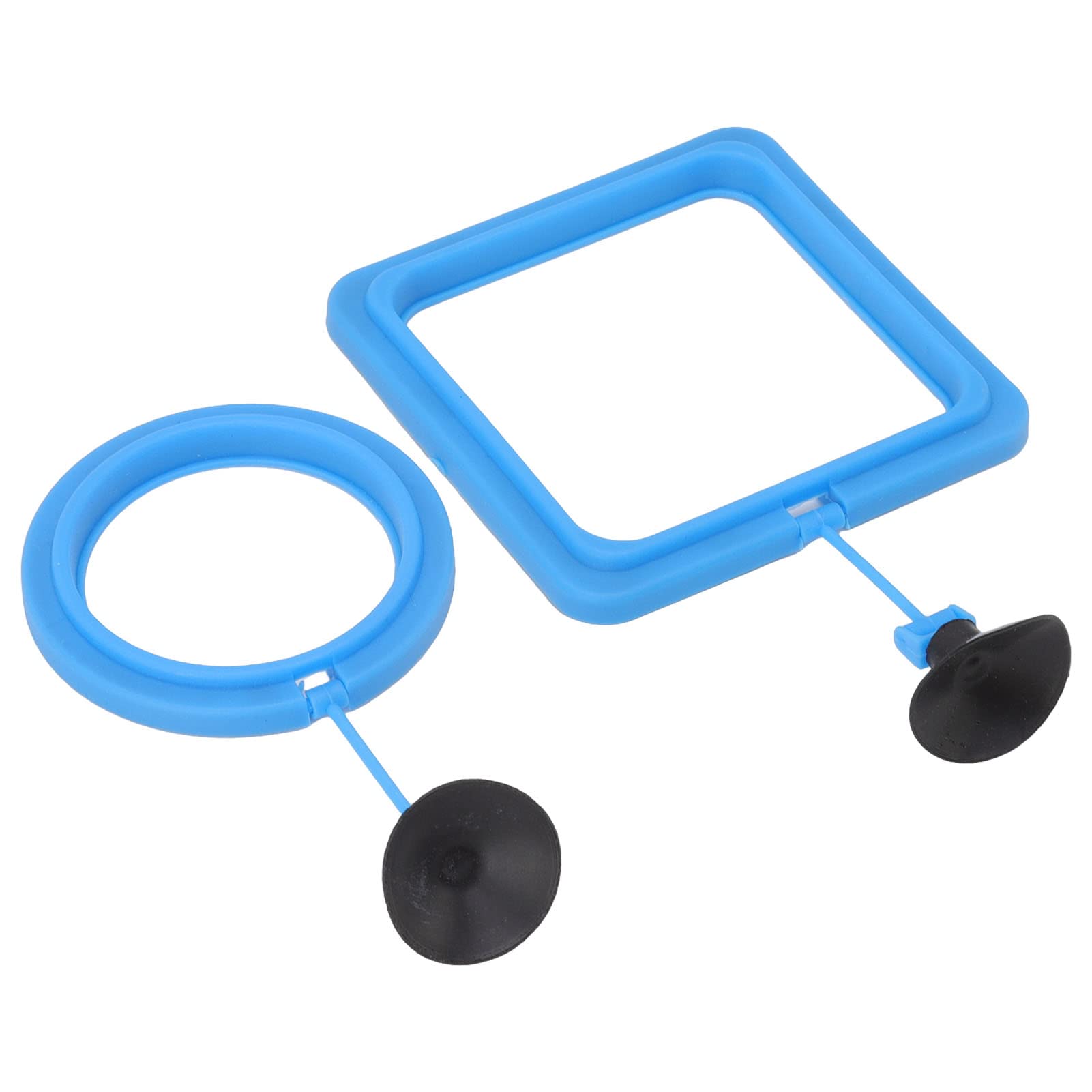 Fish Feeding Floating Food Feeder for Picky Eaters Keep Clean Fish Supplies for Cleaner Water PVC Material