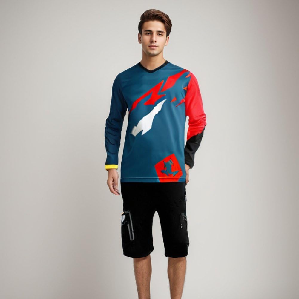 UGLY FROG Downhill Jersey Mens Bike Wear Rage Cycling/Motocross Clothes Mountain Bike Shirt MTB BMX - 2