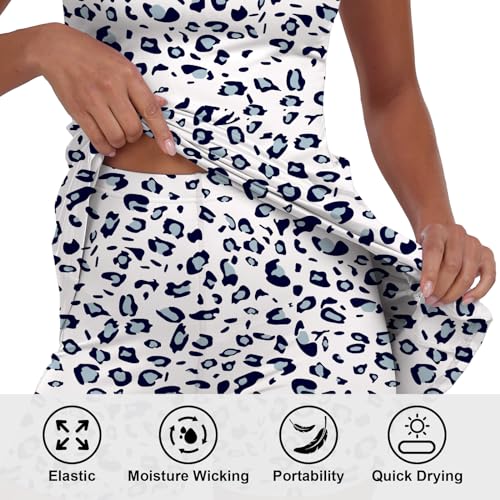 Womens Two Piece Tennis Golf Dress UPF 50+ Active Athletic Activewear Sports Dresses with Pocket Separate Shorts4