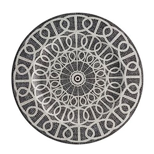 Plato de porcelana Vista Alegre gris 12.5 pulg miniatura 1