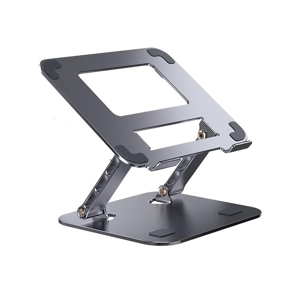 Soporte vertical de metal para computadora portátil, base de suspensión de elevación de oficina portátil