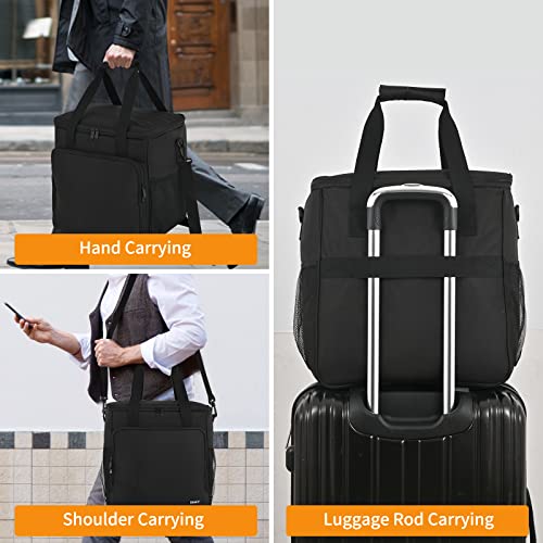 Image of Travel Coffee Maker Carrying Bag Compatible with Keurig K-Classic /K-Elite /K-Supreme /K-Compact,Single Serve Coffee Maker Portable Storage Bag with Shoulder Strap(Patented Design)
