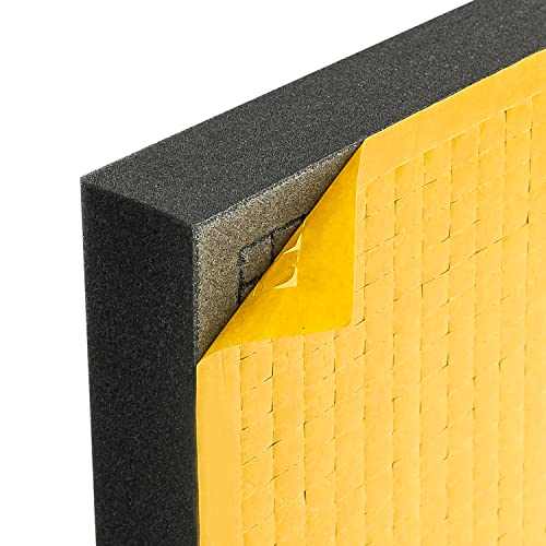 HMF 1459-25 Rasterschaumstoff selbstklebend, Würfelschaum Tabletop | 345 x 275 mm | Höhe: 25 mm