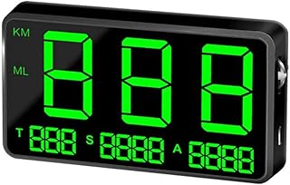 Dogggy Großbild 4,5 Universal Auto Hud Head-up Display Digital GPS Tacho Auto Geschwindigkeitsanzeige über Geschwindigkeit...