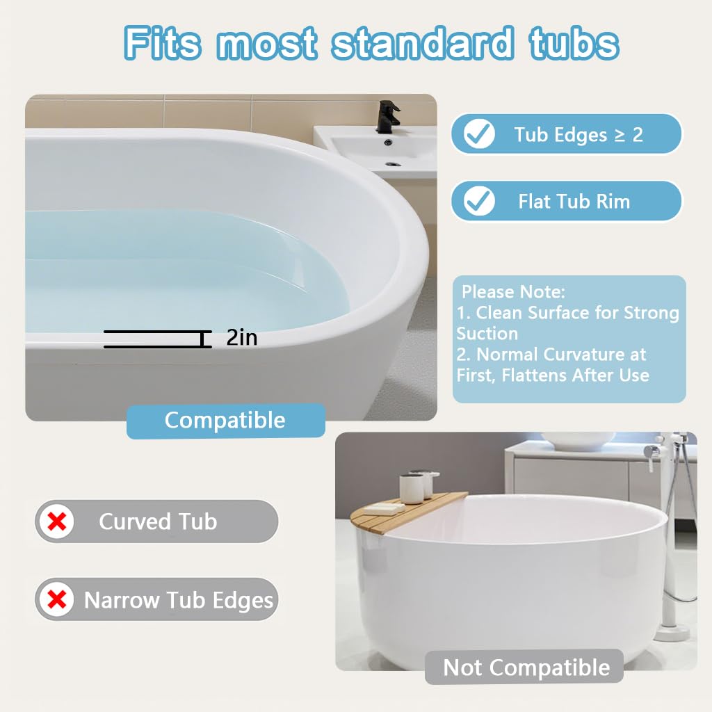 Paraspruzzi per vasca da bagno per bambini, barriera d'acqua extra larga 80 cm e vassoio da gioco, organizer sicuro per giocattoli, in silicone facile da pulire con ventose, accessori per