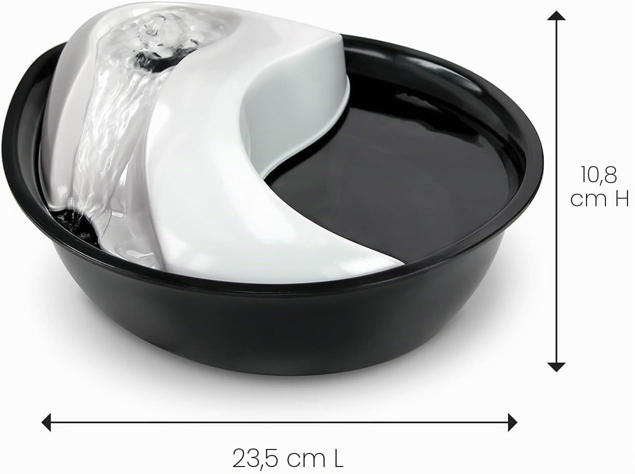 Pioneer, fontanella per Cani e Gatti, Design a Forma di Goccia d'Acqua