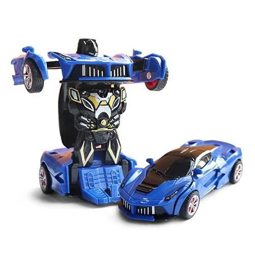 Voiture pour Enfants Voiture Robot Voiture de Sport Courses Véhicule sous Pression Jouet Modèle pour Enfants 3 4 5 6 7 8 9 10 11 12 Ans (K) Cover