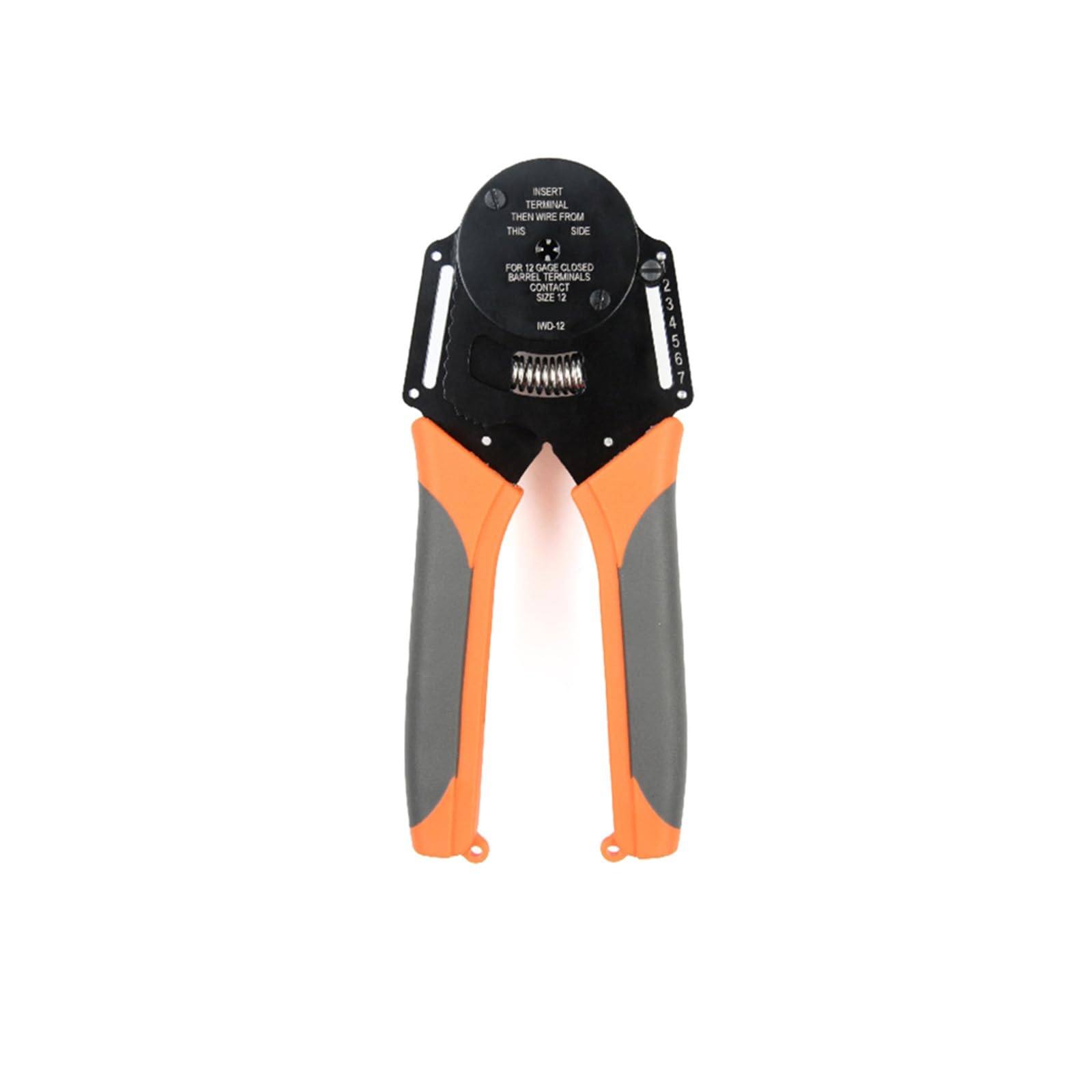 Kalttoy Iwd12 Efficient Closed Crimper Crimpings Plier Tool 4 Way Indent 8Impression Type Pliers Easy Wire Pliers Tool Wire