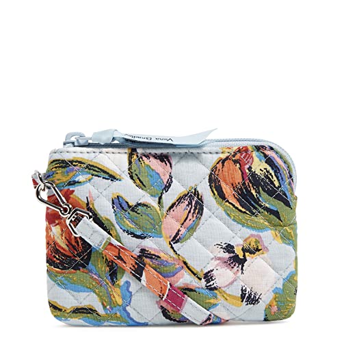Vera-Bradley-Womens-Cotton-Clip-Zip-Mini-Pouch-Wallet
