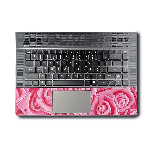 Image of MightySkins Skin Compatible with Alienware X16 R1 (2023) Full Wrap Kit - Super Pink Roses | Protective, Durable, and Unique Vinyl Decal wrap Cover | Easy to Apply & Change Styles | Made in The USA