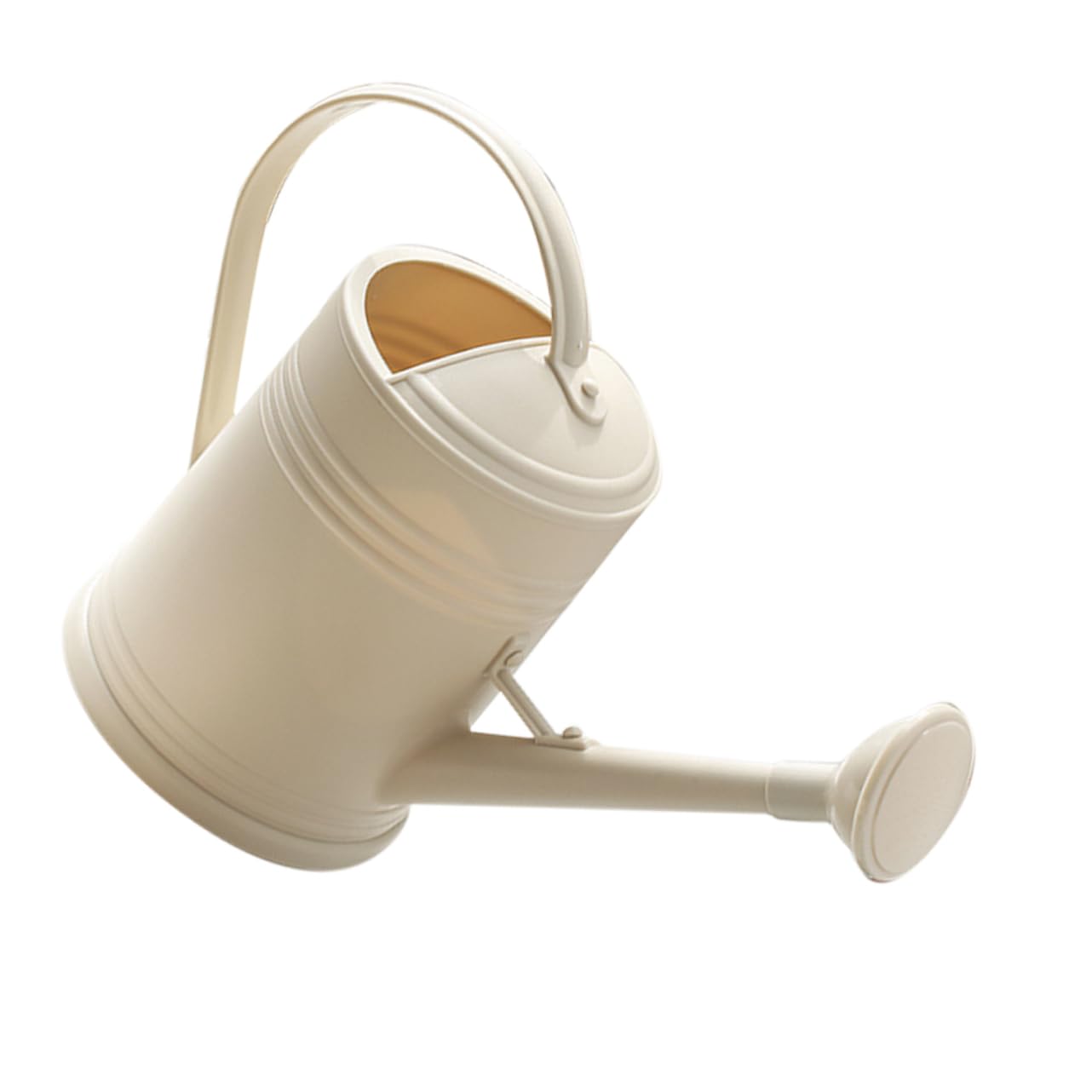 Annaffiatoio 2000ml in Pp Beige, lungo Beccuccio per Irrigazione