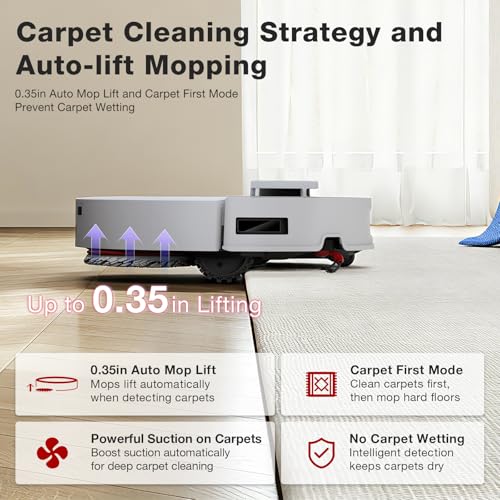 Image of Yeedi by ECOVACS M12 PRO Gen2 Robot Vacuum and Mop, 25000Pa Suction