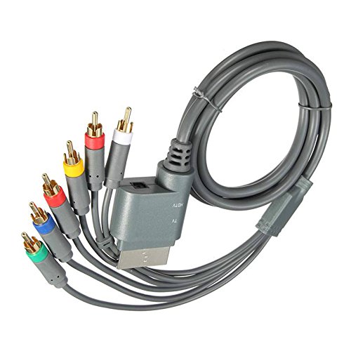 Component HD AV 6RCA Cable For Microsoft Xbox 360 / Xbox 360 Slim Cable