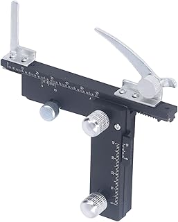 Professional Microscope Movable Caliper Ruler High Accuracy Mechanical X ‑ Y Movable Stage with Scale Aluminium Alloy Microscope Accessory