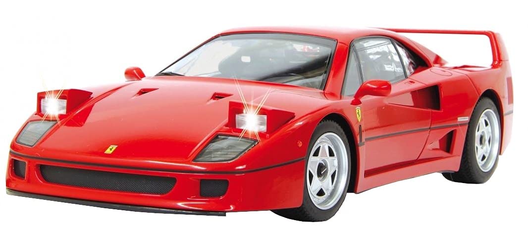 JAMARA Ferrari F40 1:14 – offiziell lizenzierte Ferngesteuerte Rennbahn (27 MHz)