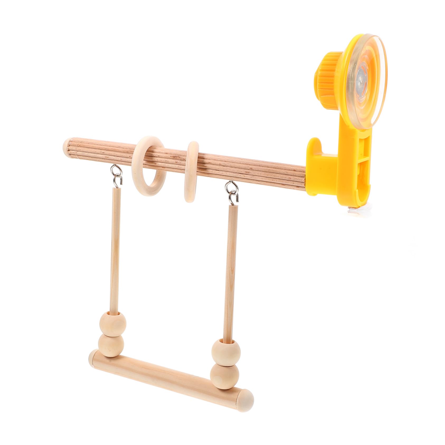 5 Pz giocattolo per pappagalli trespolo per uccelli parco giochi dei pappagalli supporto per pappagallo trespolo da addestramento per parrocchetti rastrelliera per uccelli di legno