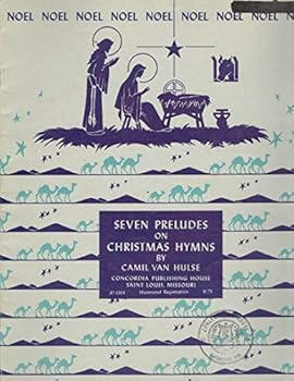 Paperback Seven Preludes on Christmas Hymns Book