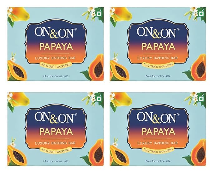 Papaya Luxury Bathing Bar 75 Gms(on&onPack of 4)-image-19