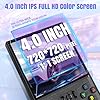 R36MAX Retro Handheld Game Console with Open Source Linux System, 64GB TF Card Built-in 18,000+ Classic Video Games, Portable Gaming Console with 4.0-inch IPS HD Screen & 4000mAh Battery (Black 64GB)