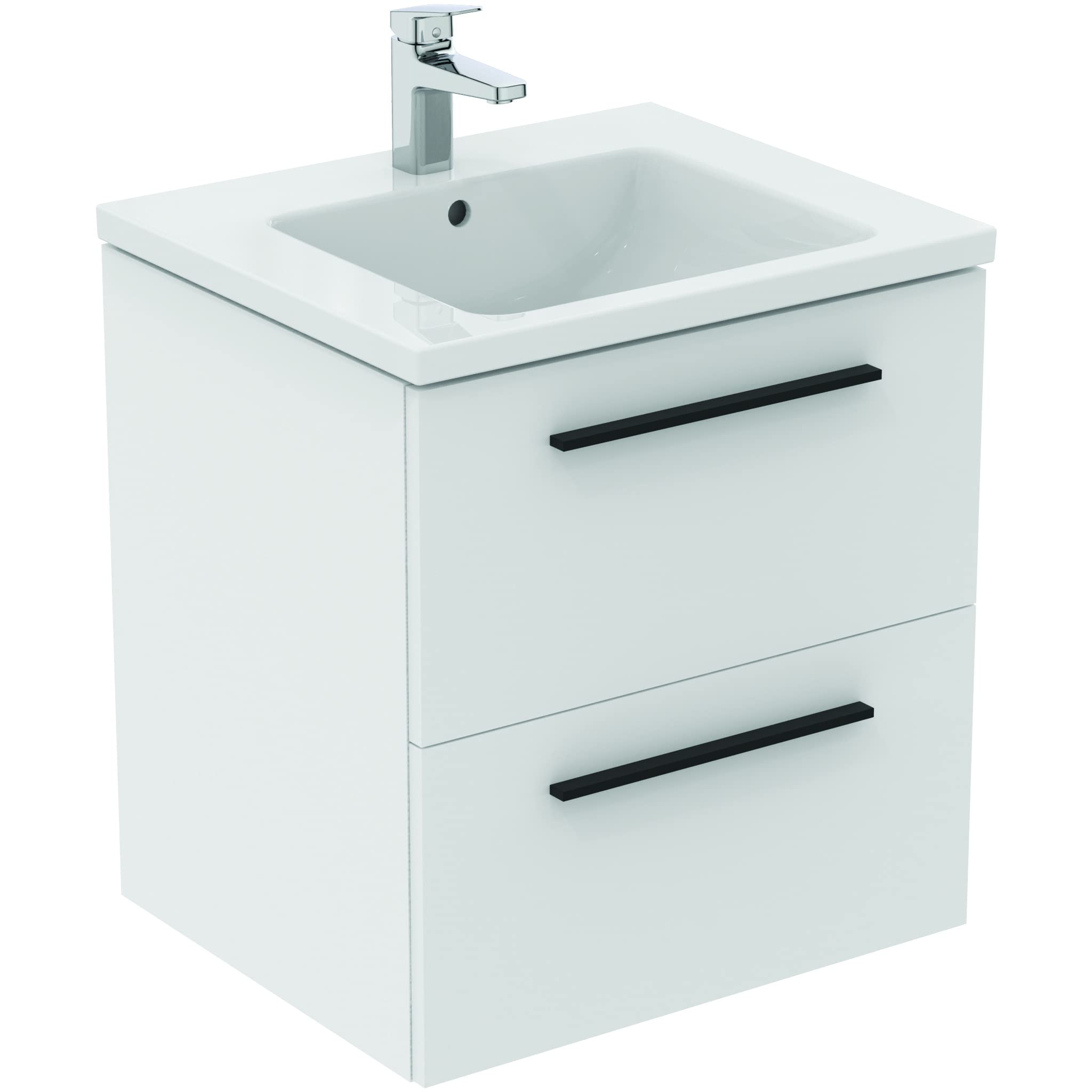 Lavabo Ideal Standard I.life B 65 Cm Bianco - Foro Centrale Per Rubinetto, Design Moderno E Minimalista - Foto 13