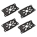 Hobbypower 3k Cf 2212-5208 Motor Mount Plate for 16mm Arm Tube Quadcopter Octacopter Diy(pack of 4 Pcs)
