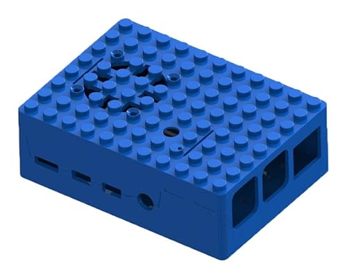 DEV ENCLOSURE RASP PI 4B ABS Contenitori per scheda di sviluppo Qty.1 MP001211 blu-ray blu