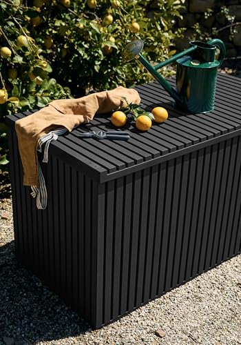 Veradek Everything Deck Box 120 Gallon | Lockable Storage Box and Organization for Patio Furniture, Outdoor Cushions, Throw Pillows, and Garden Tools - Image 6