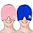 2Pcs Migraine Relief Cap, Soothing Headache Ice Face Mask Products, Hot and Cold Therapy, Migraine Headache Relief Cap for Migraine, Sinus, Puffy Eyes, Tension, Stress and Hangover (Pink+Blue)