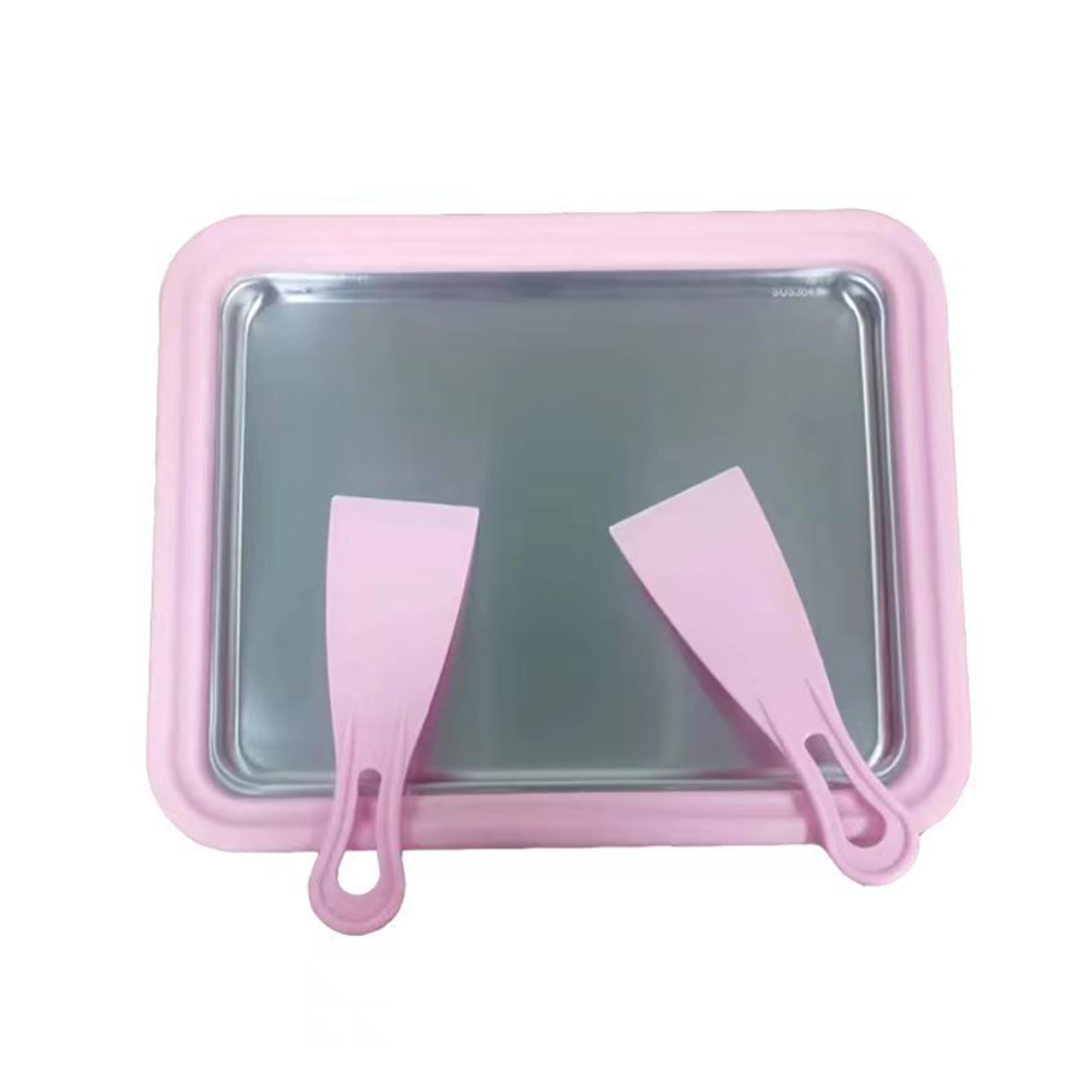 YWLUUOO Ice Cream Maker Pan Multifunctional Sweet Fried Food Yogurts Ice Cream Roller Plate Household Supplies Roller Machine