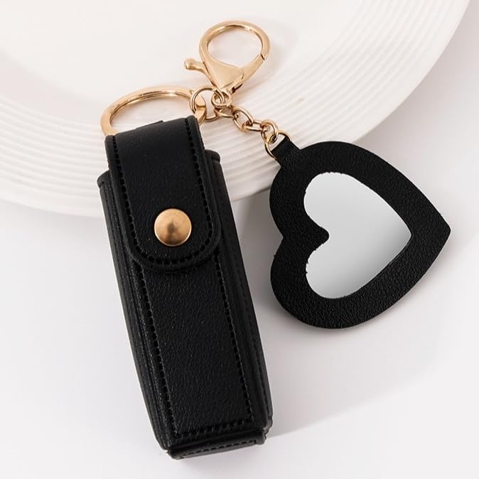 Mini Mirror Coin Purse Keychain – Fashionable Chic Bag Charm, Creative Coin Pouch & Giftable Accessory