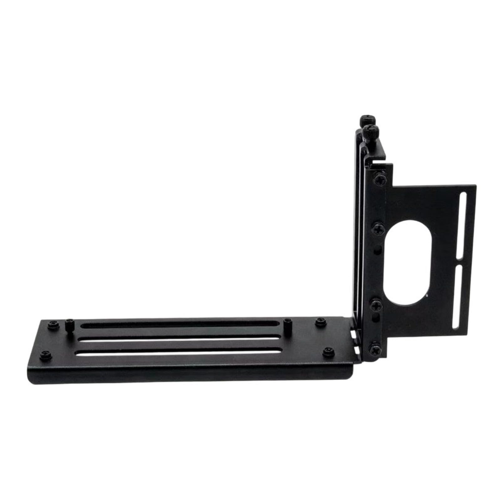 Kangnice Black Base Vertical Gpu Holder With 3 Slot Gpu Mount Bracket For Secure Graphics Card Placement In Desktop Metal Stand