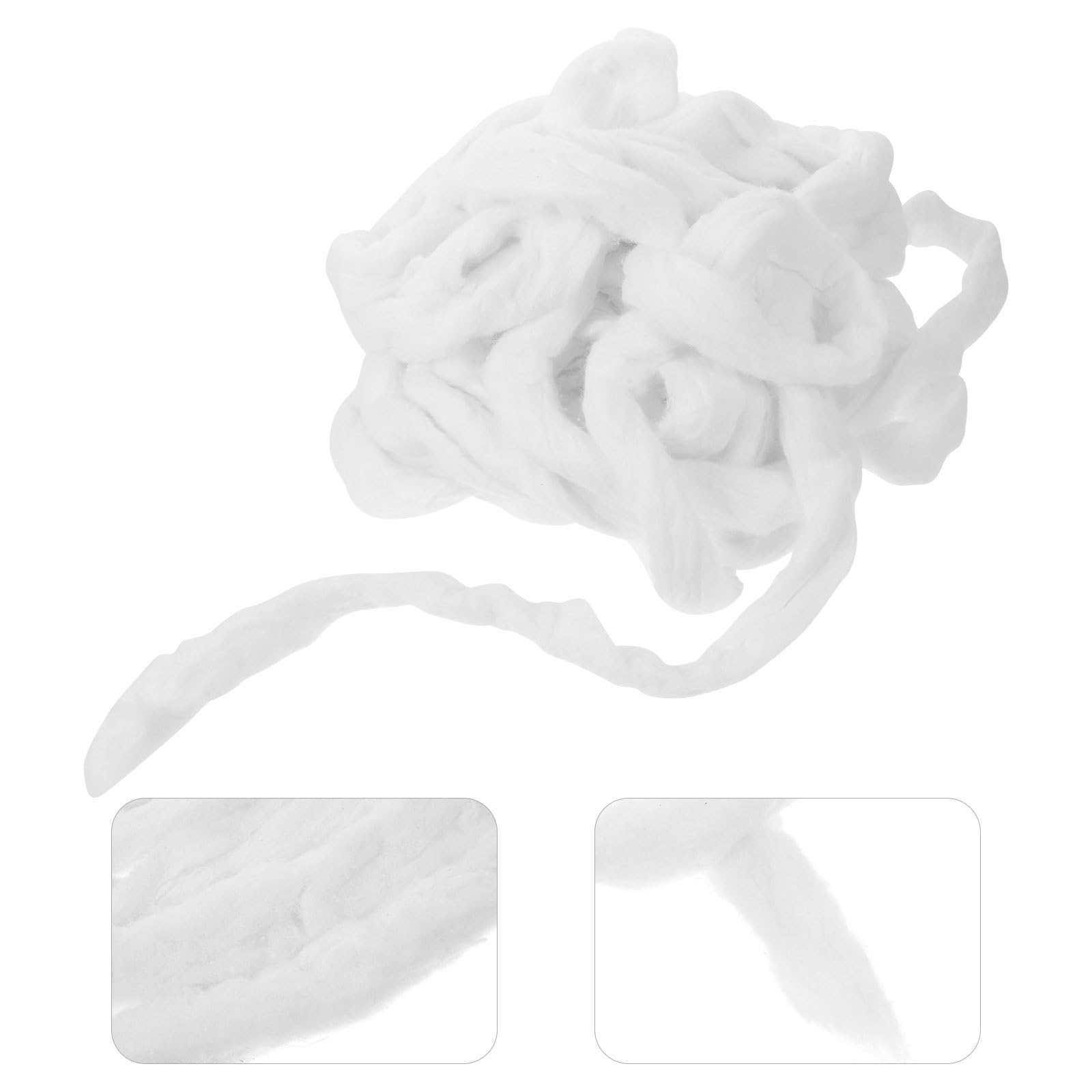 Healeved Bandes De Coton Pour Permanente Cheveux Absorbantes Avec Cordon 41.9 Pouces Bobines Usage Unique Pour Salon De Coiffure Teinture Et Soins Capillaires