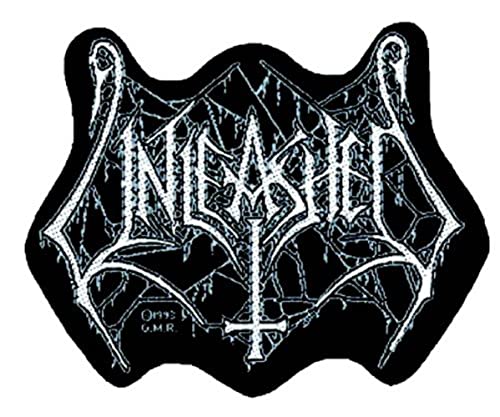 Photo de AsenbluT F B Unleashed - Cutout Logo Patch | Death Metal Patch, Noir , One Size